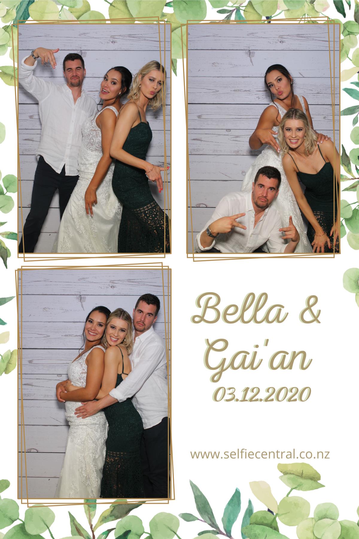 Bella & Gai'an's wedding | View more photos from the event at gallery.photobooth.co.nz/u/SelfieCentral/Bella-Gaians-wedding